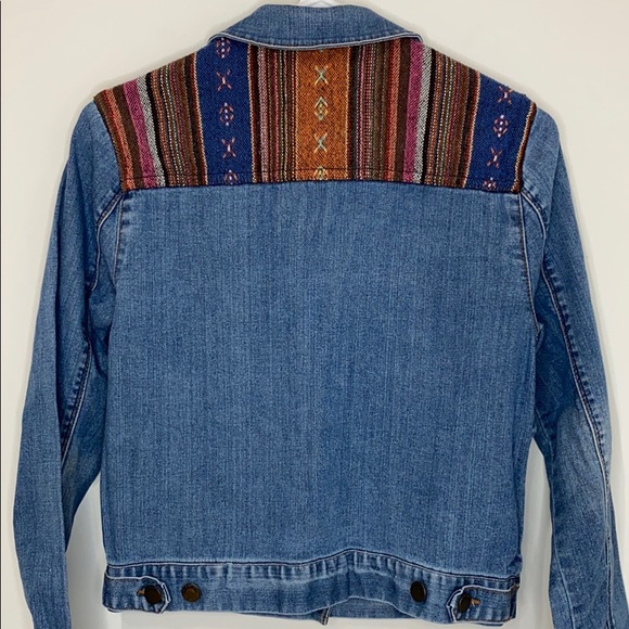 Life in Progress Jean Jacket with trim M - Picture 4 of 7